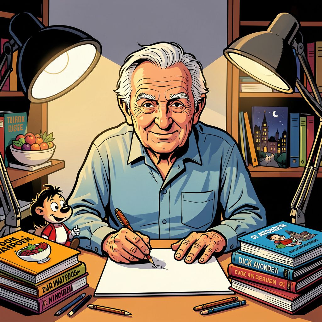 Dick Matena overleed twee dagen na zijn 83e verjaardag en laat uniek striplegaat achter