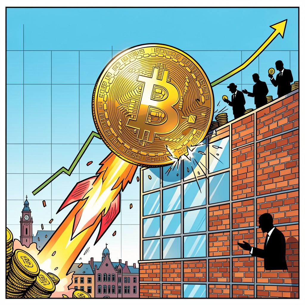 Bitcoin stuit op verkoopmuur van 79.400 dollar na twaalf weken durende klim