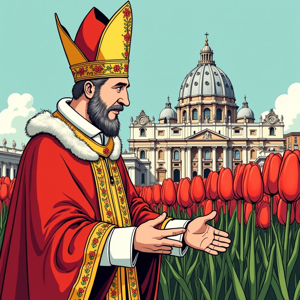 paus Leo XIV keert terug om Nederlandse bloemist persoonlijk te bedanken