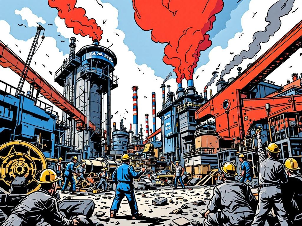 Tata Steel in Chaos: 1.225 Banen op de Tocht bij Ingrijpende Reorganisatie