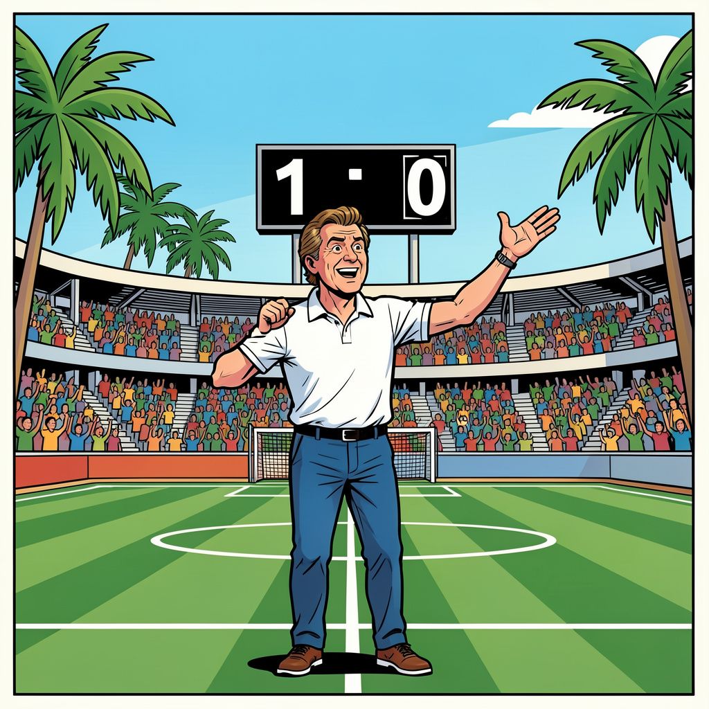Het Curaçao van bondscoach Dick Advocaat blijft onverslaanbaar na een nieuwe zwaarbevochten zege.