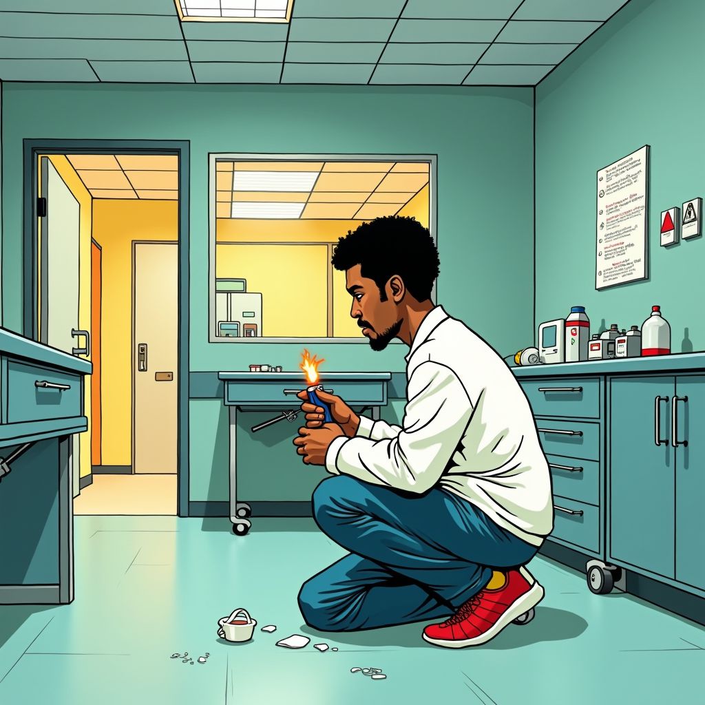 Crackverslaafde Hassan probeerde ziekenhuis in brand te steken maar herinnert zich niets