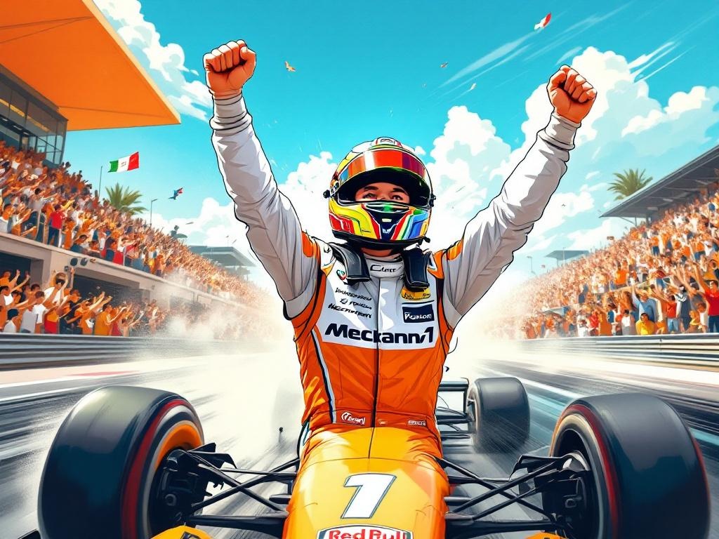 Norris pakt wereldkampioenschap leiding na dominante zege in Mexico terwijl Verstappen dichterbij kruipt