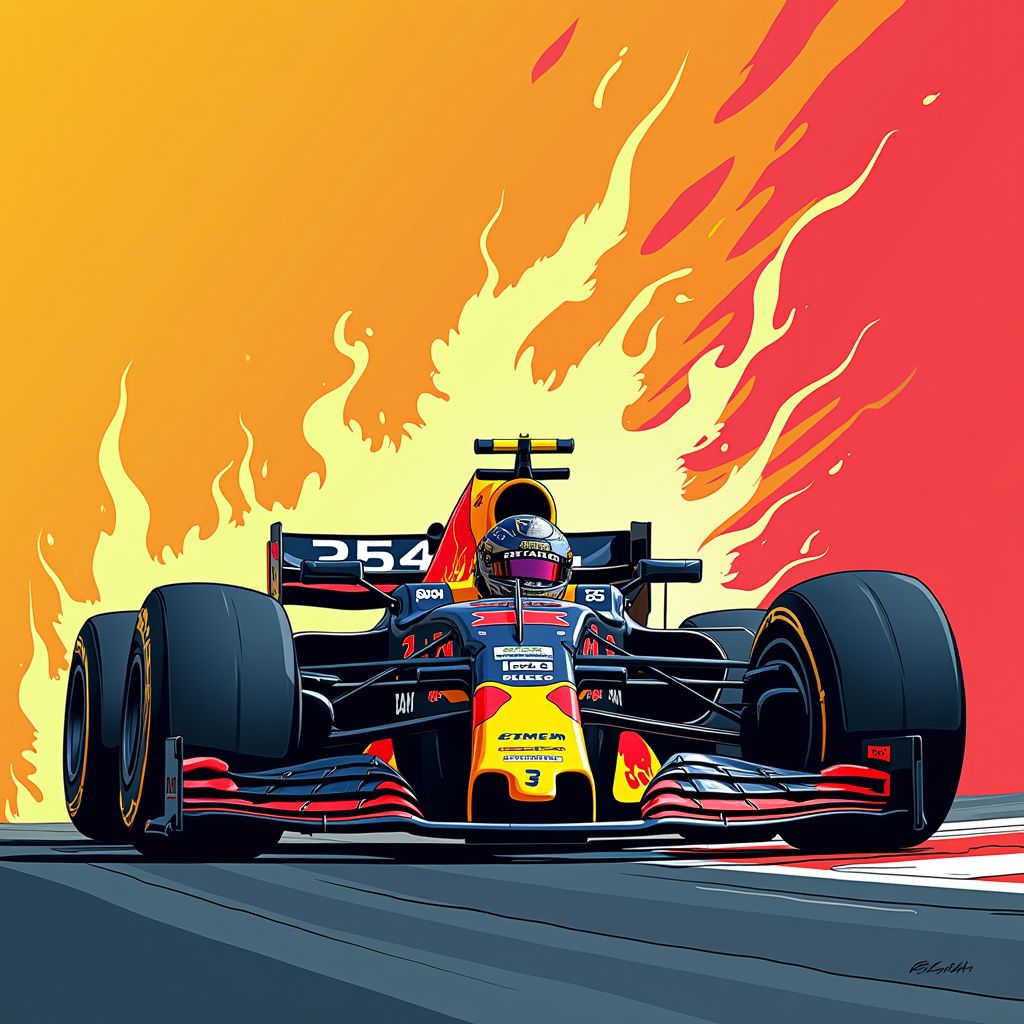 Een 19-jarige F1-coureur krijgt 1100 doodsbedreigingen na één fout in Qatar