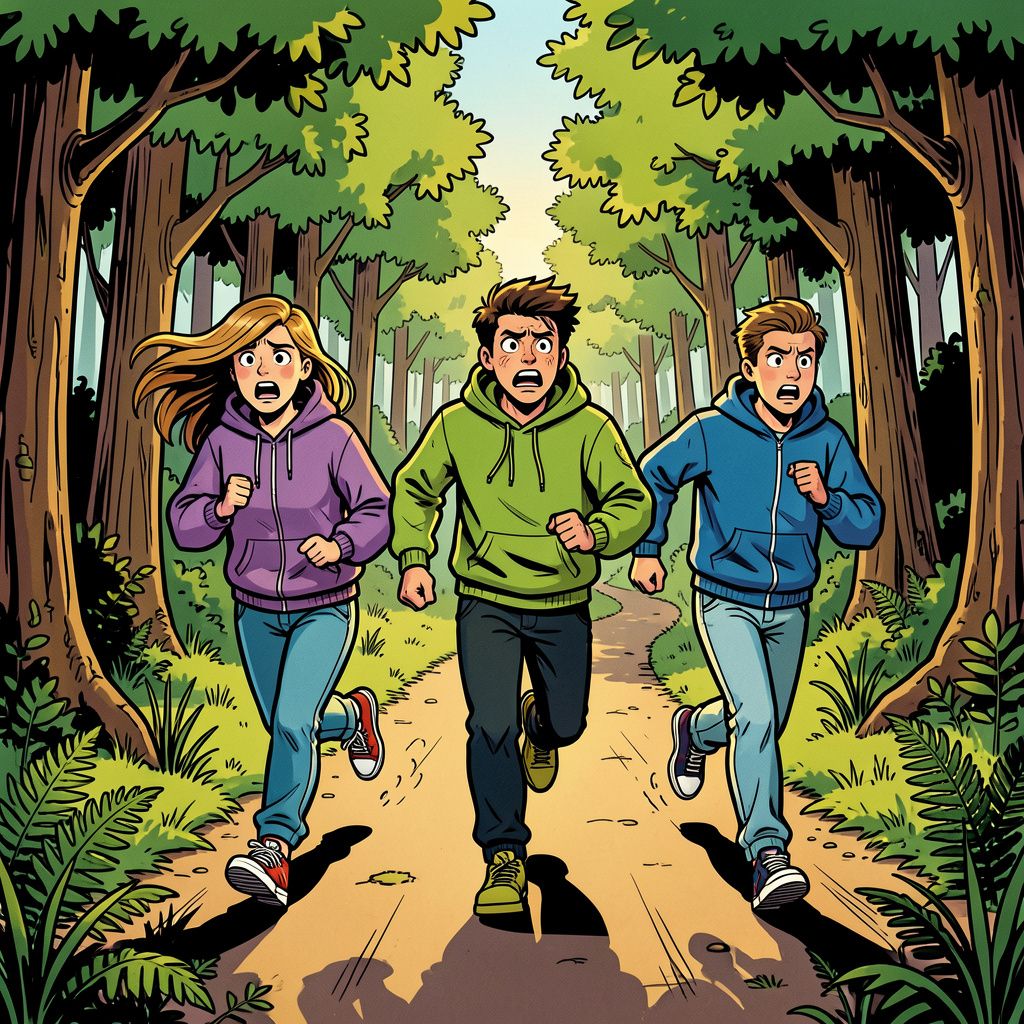 Drie tieners vluchten na een gewelddadige ruzie in het Kinderbos in Gemert.