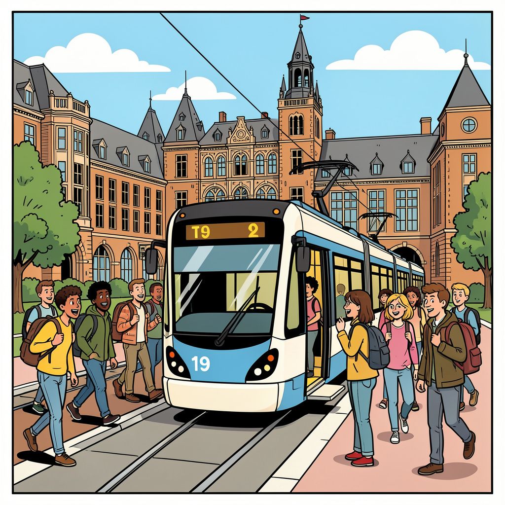 Na 22 jaar vertraging rijdt tram 19 vandaag eindelijk naar de TU Delft.