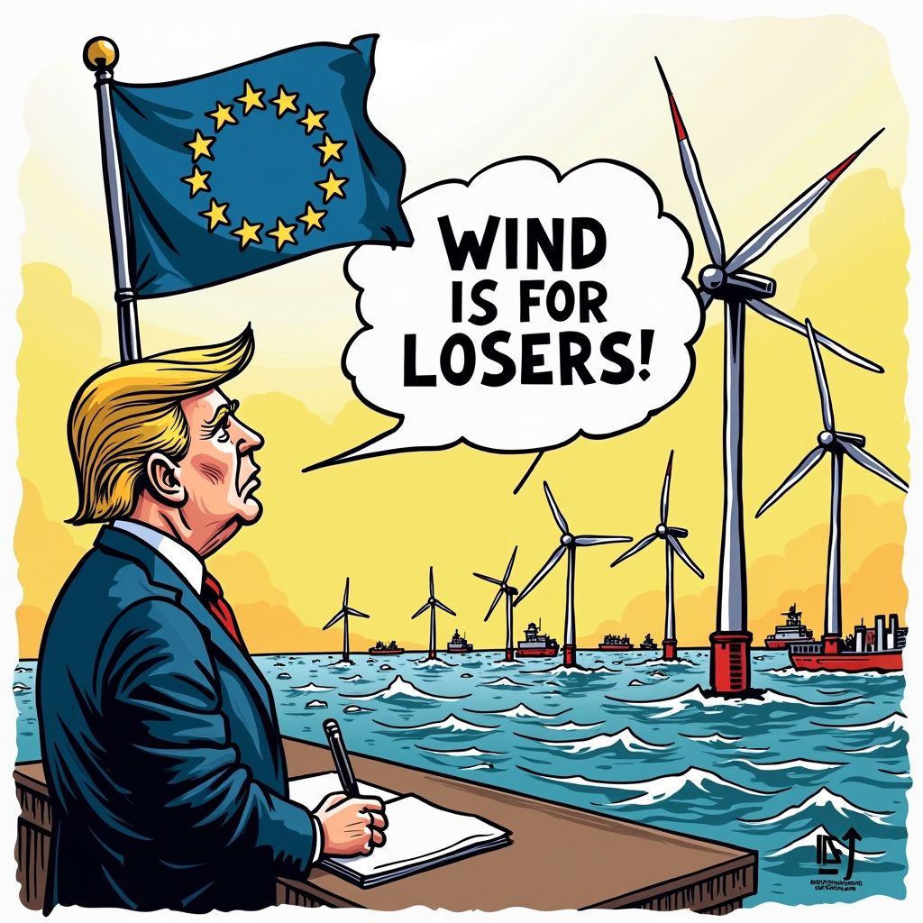 Europa tekent €1 biljoen windverdrag terwijl Trump windenergie 'voor verliezers' noemt