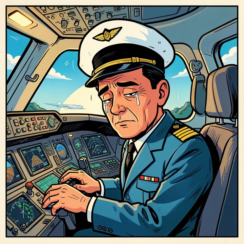 Driekwart van de Europese piloten valt weleens kort in slaap achter de stuurknuppel.