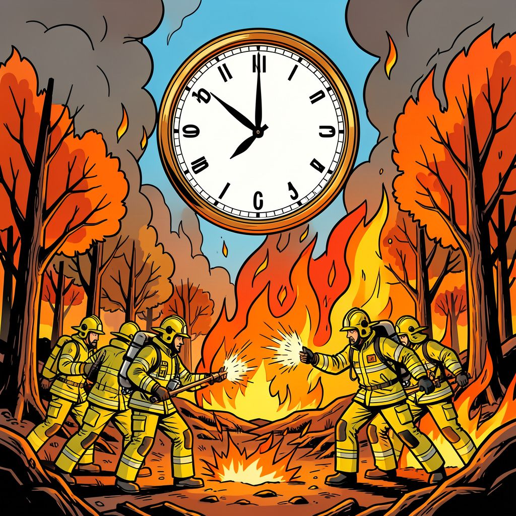 Spanje vecht tegen de grootste bosbrand uit zijn geschiedenis terwijl de klok tikt voor een nieuwe hittegolf.