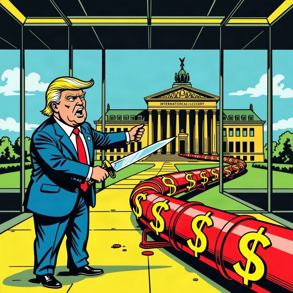 Amerika wil het Internationaal Strafhof in Den Haag nu helemaal droogleggen met zware sancties.