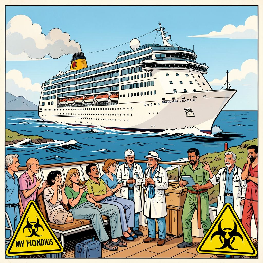 Nederlands cruiseschip vast voor Kaapverdië na dodelijke hantavirus-uitbraak