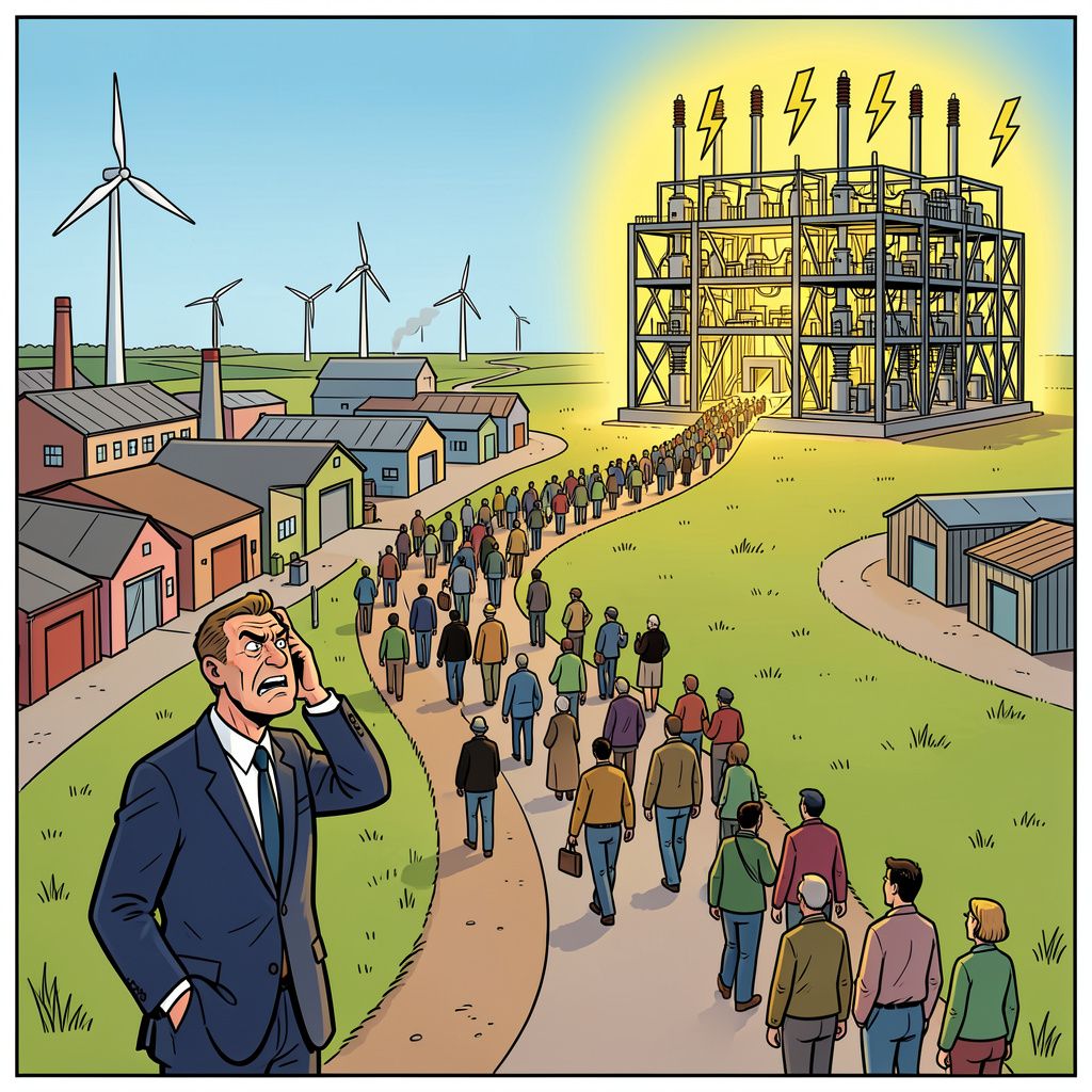 Noordelijke bedrijven verliezen klanten door een overvol stroomnet.