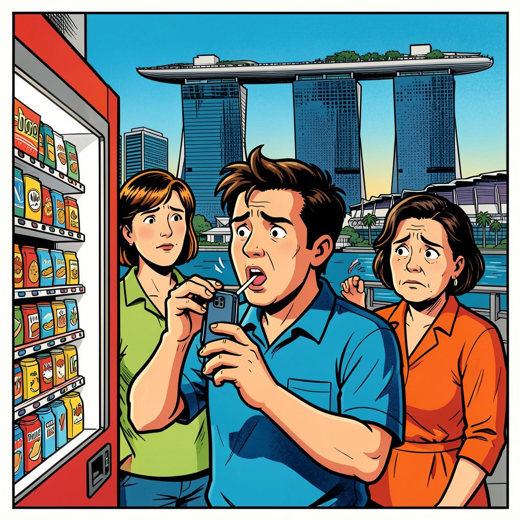 Franse student riskeert twee jaar cel omdat hij aan rietje likte in Singapore