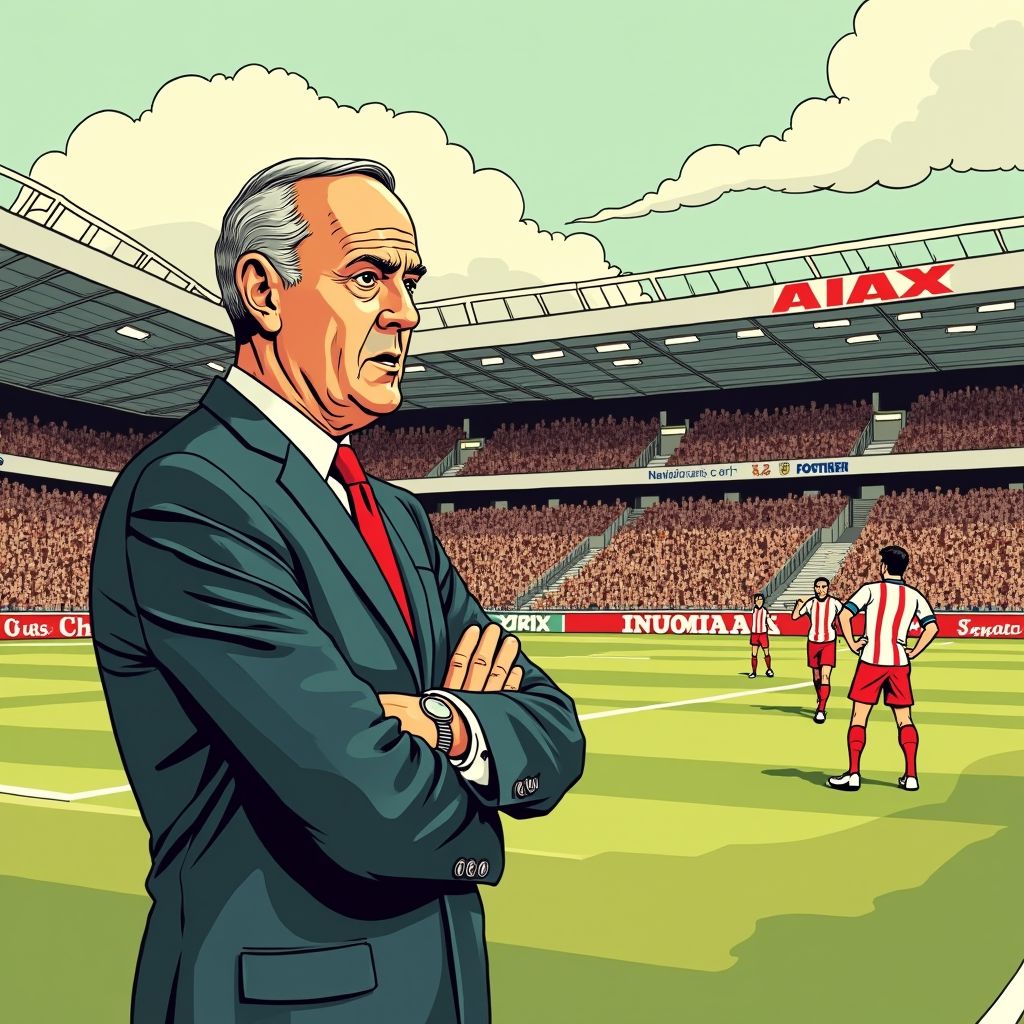 Ajax ontslaat Fred Grim na dramatische reeks van één zege in zeven duels