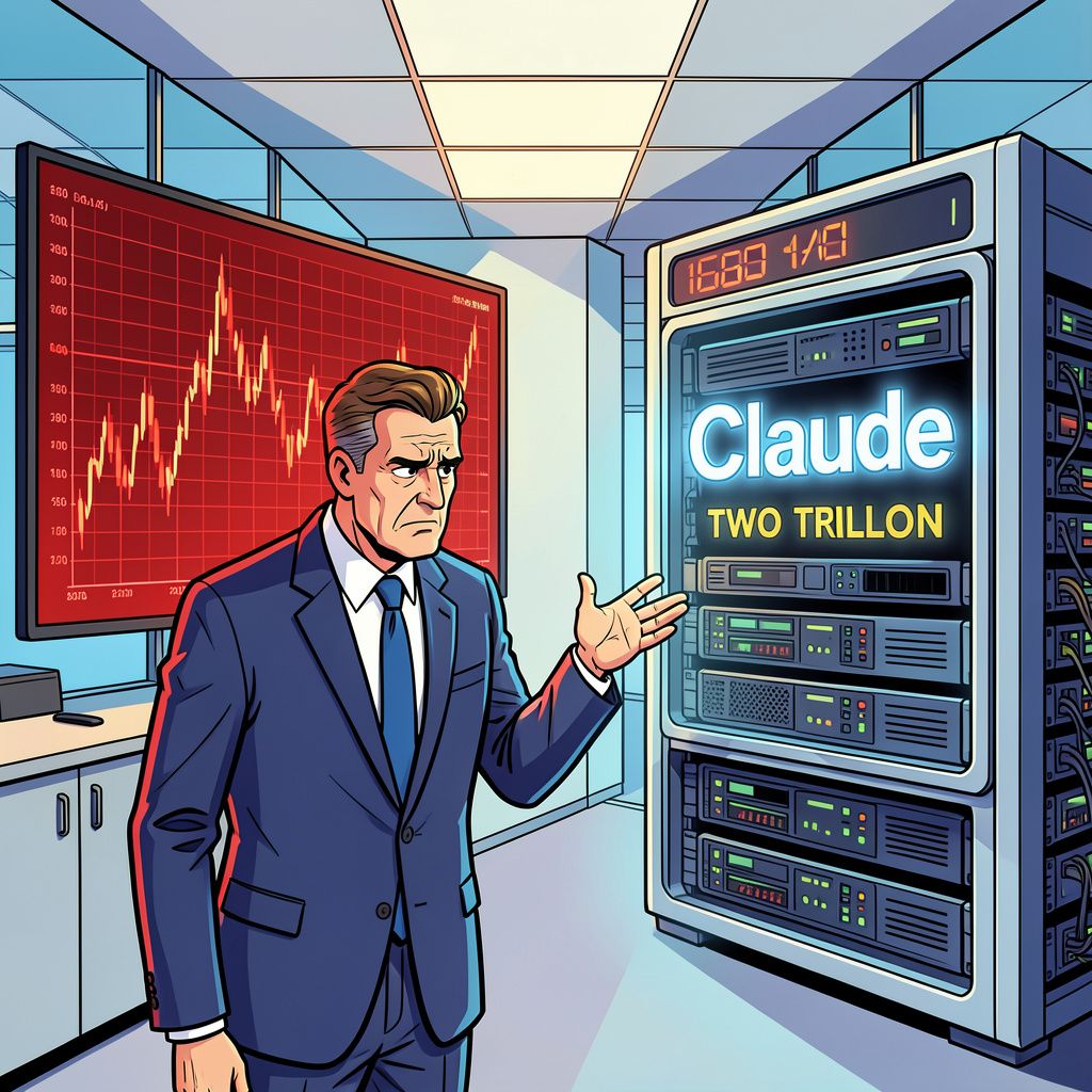 AI-gigant Anthropic stapt naar de beurs met een duizelingwekkend verlies van tachtig miljard dollar.