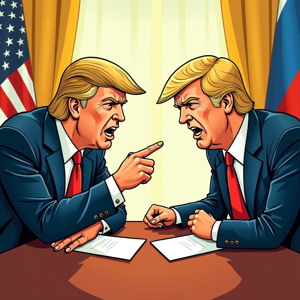 Trump wijst Zelensky de schuld toe van vastgelopen vredesonderhandelingen