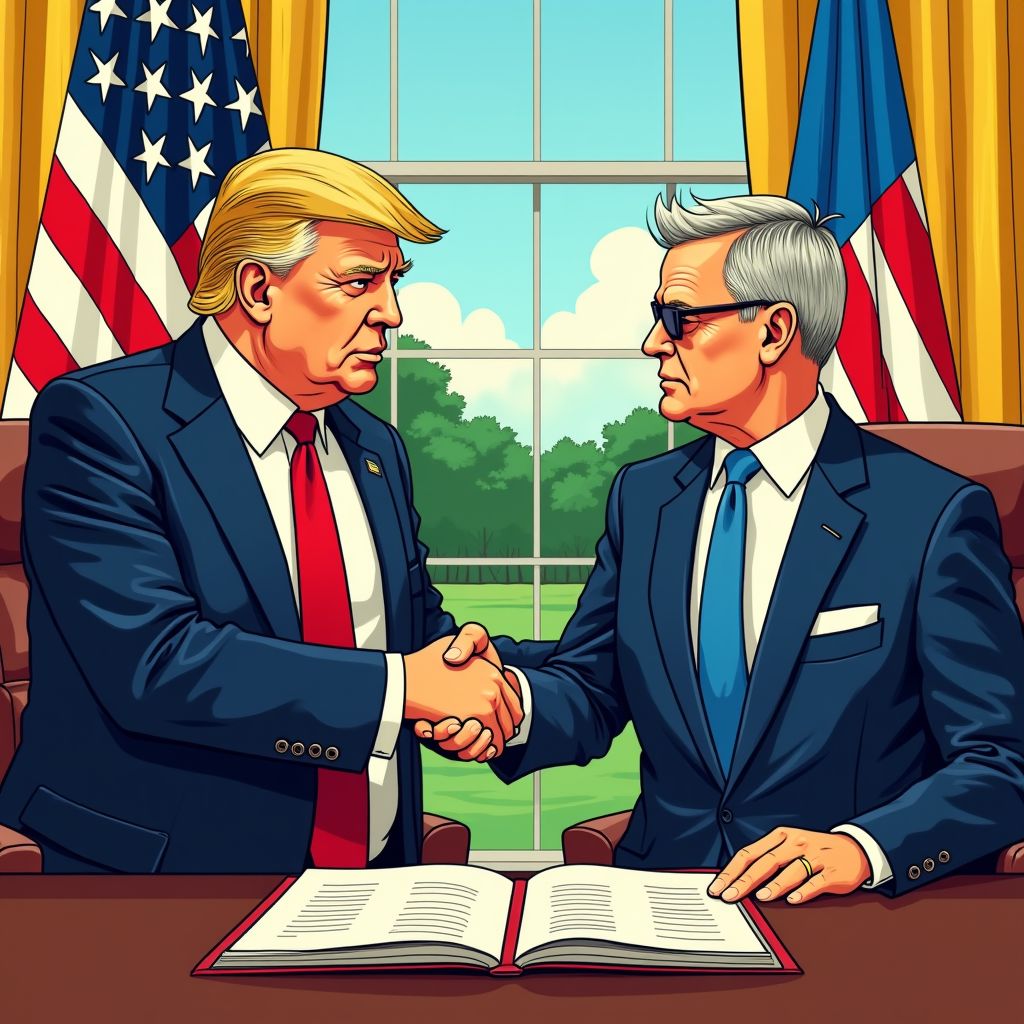 Amerika biedt Oekraïne 15 jaar veiligheidsgaranties in ruil voor vredesakkoord