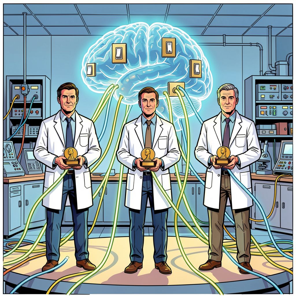Drie pioniers winnen de Nobelprijs voor de Geneeskunde omdat ze hersencellen bedienen met een lichtknop.