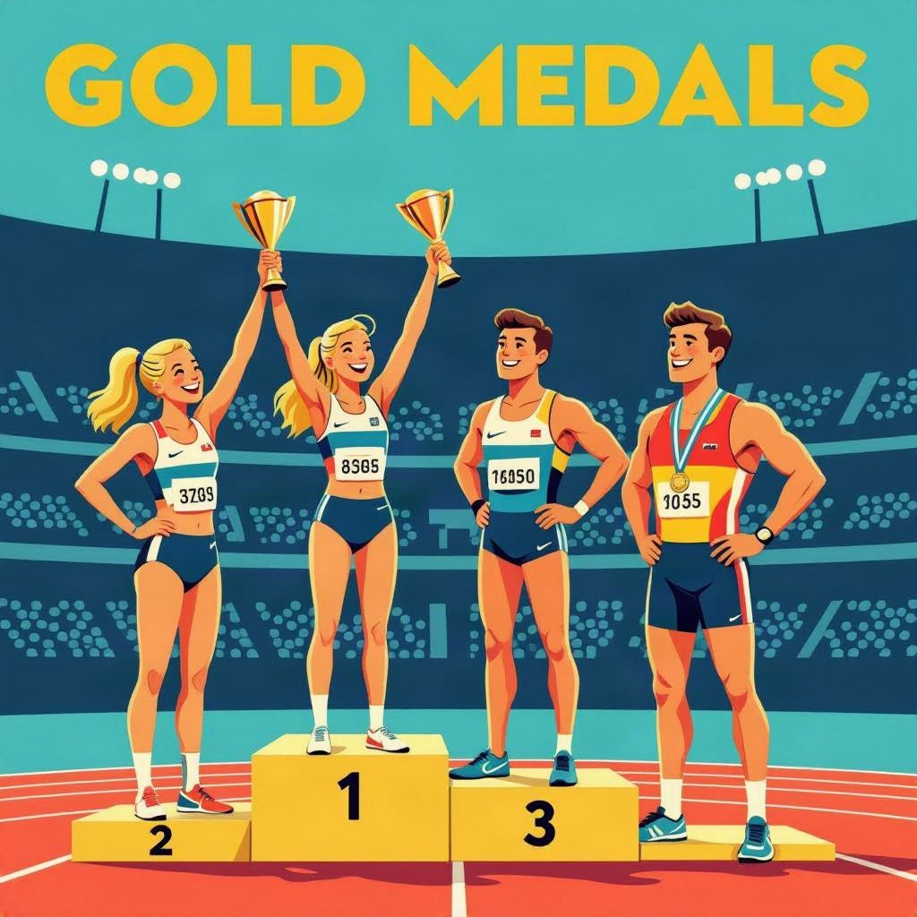 Onze estafettevrouwen winnen historisch goud in Birmingham en de mannen pakken een sensationele bronzen plak.