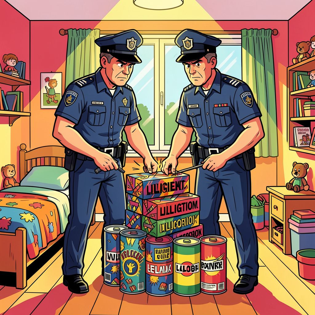 De Haagse politie pakt 825 kilogram illegaal vuurwerk af en waarschuwt voor levensgevaarlijke bommen.