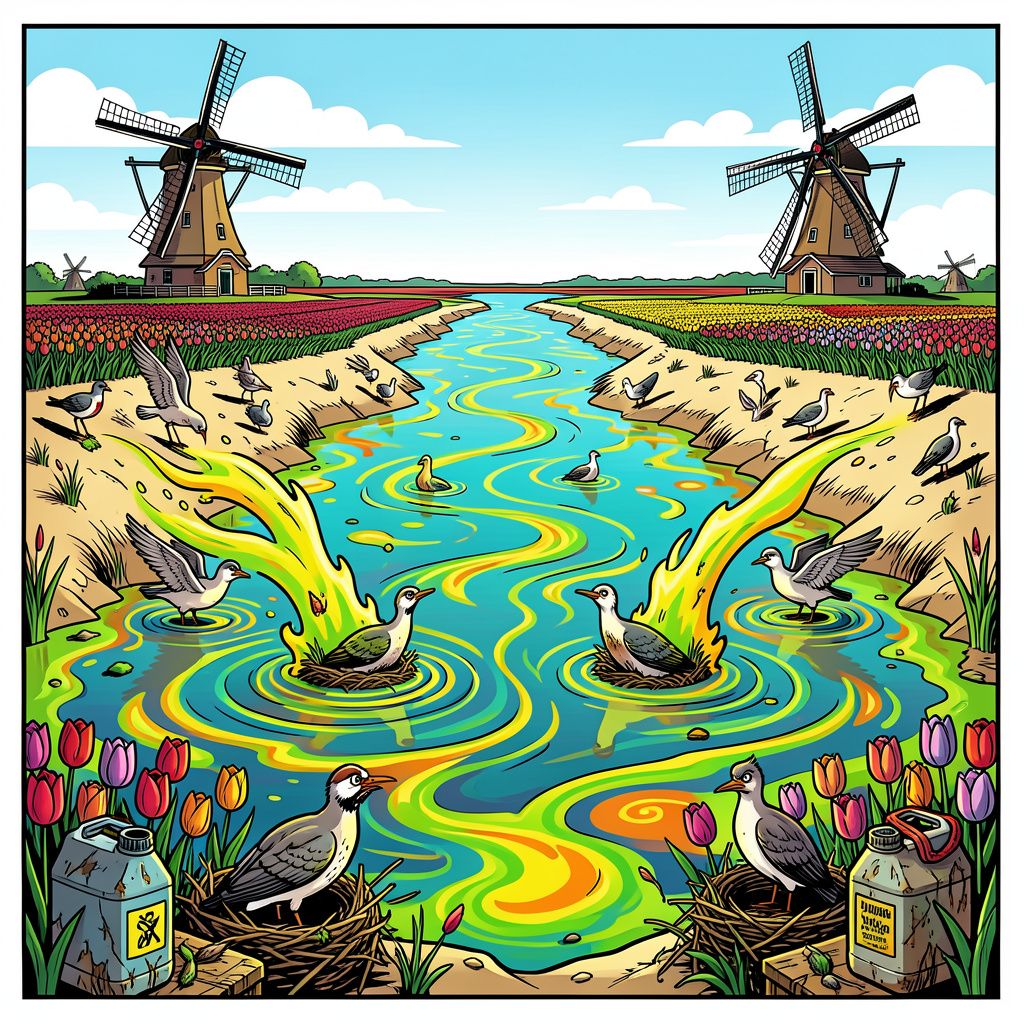 hoe een prachtig duinmeer in callantsoog stilletjes vergiftigd wordt