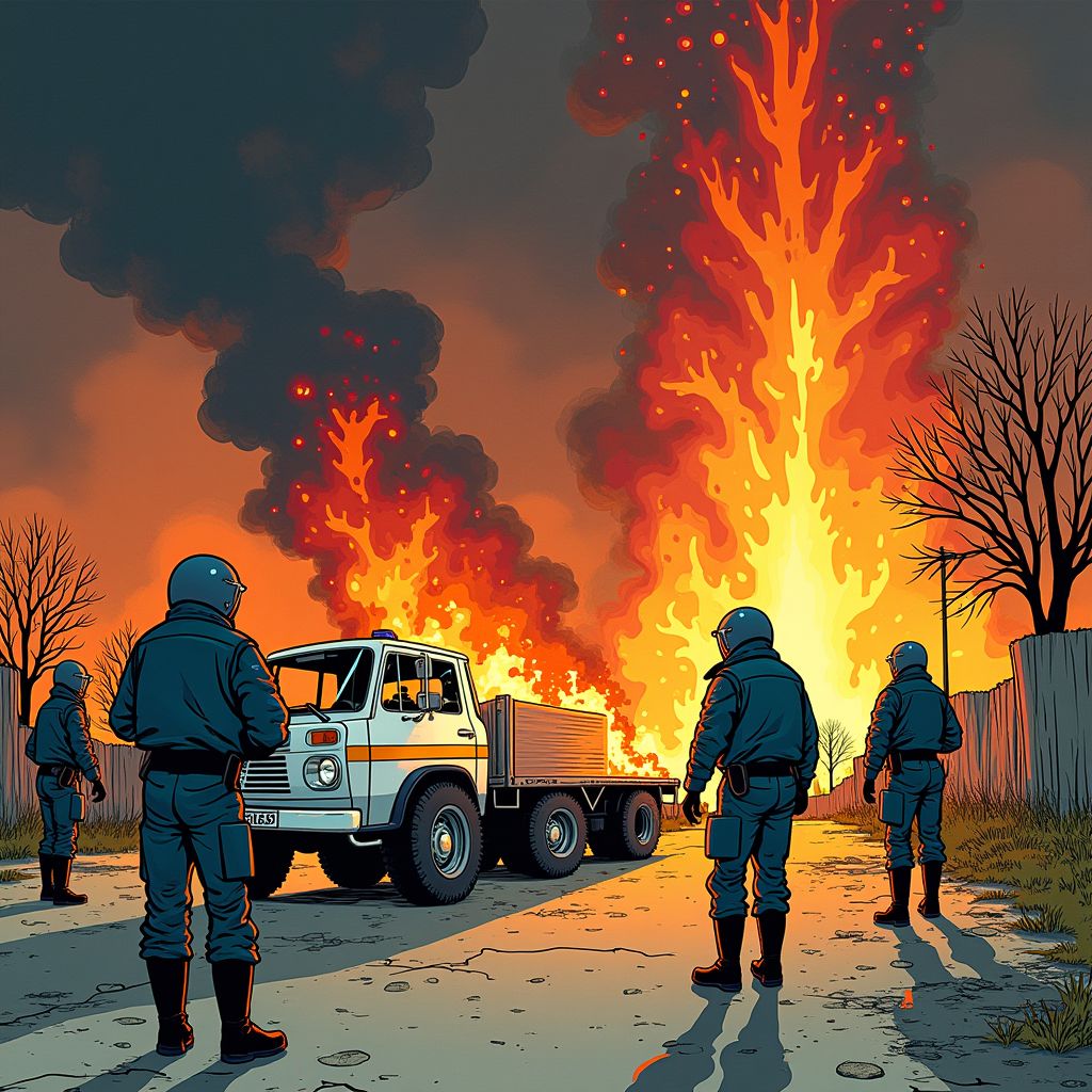 Floradorp brandt voor de tweede nacht op rij na verbod op 73-jarige vreugdevuurtraditic