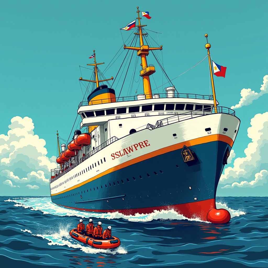 Veerboot zinkt met 359 mensen aan boord, kustwacht redt honderden uit zee