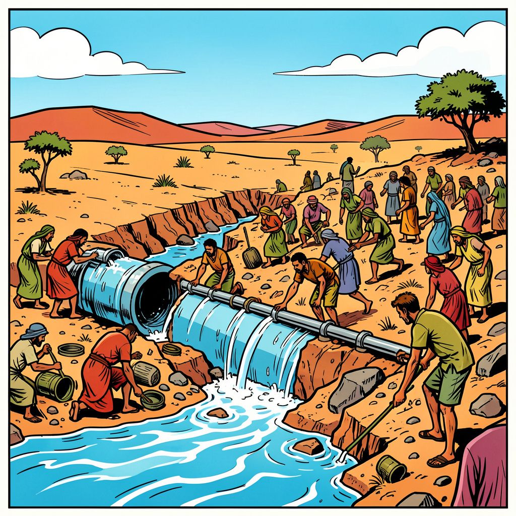 Een waterput werd het graf van 42 mensen in Tsjaad