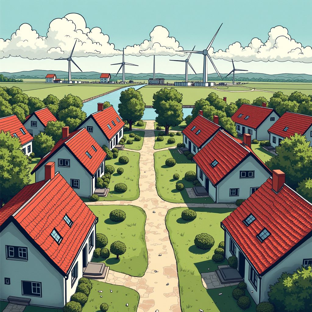 Het Brabantse dorp Moerdijk hangt nog zes maanden boven de afgrond