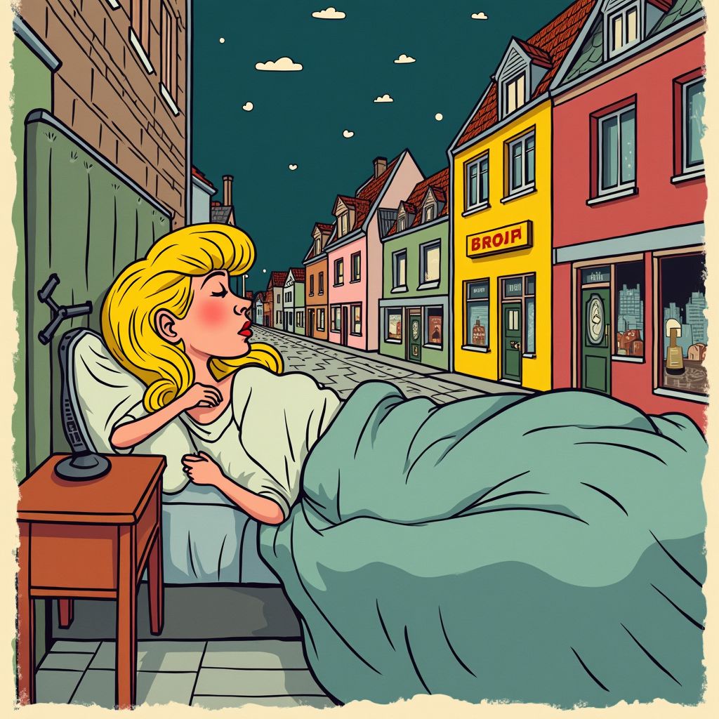 Marlies kan niet uitslapen door harde winkelmuziek die zelfs op zondag blijft draaien