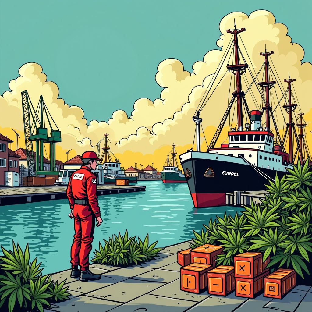 Nederlandse havens onderscheppen helft minder cocaïne maar vijf keer meer cannabis in 2025