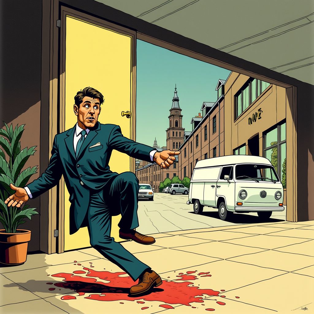 Mysterieuze man strompelt bloedend hotel binnen na steekpartij, maar niemand weet wie hij is