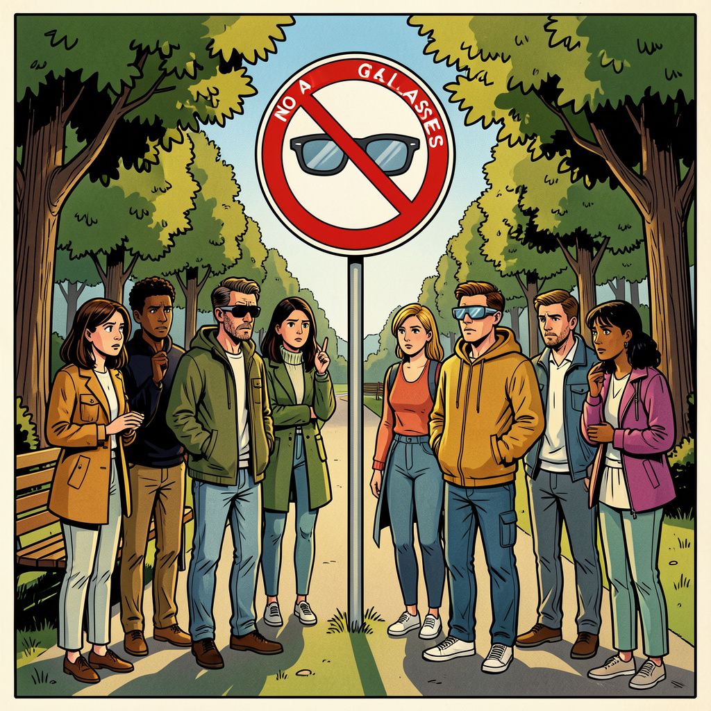 Noorwegen bant de slimme AI-bril tijdelijk uit parken en kleedkamers.