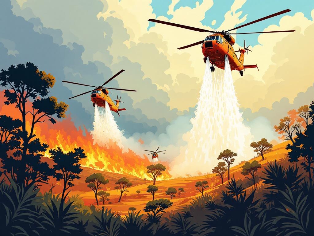 Waterbommen uit de Lucht: Nederlandse Helden Bestrijden Spaanse Bosbranden