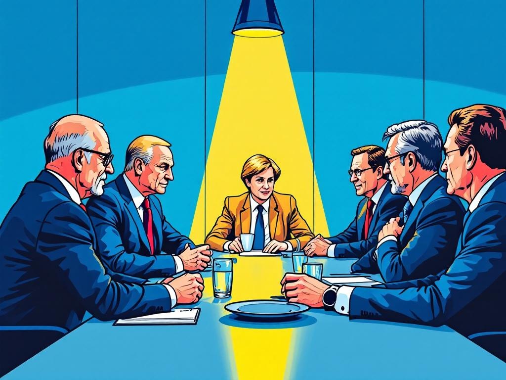 Diplomatieke Krachtmeting: EU-Leiders Bespreken Toekomst van Oekraïne