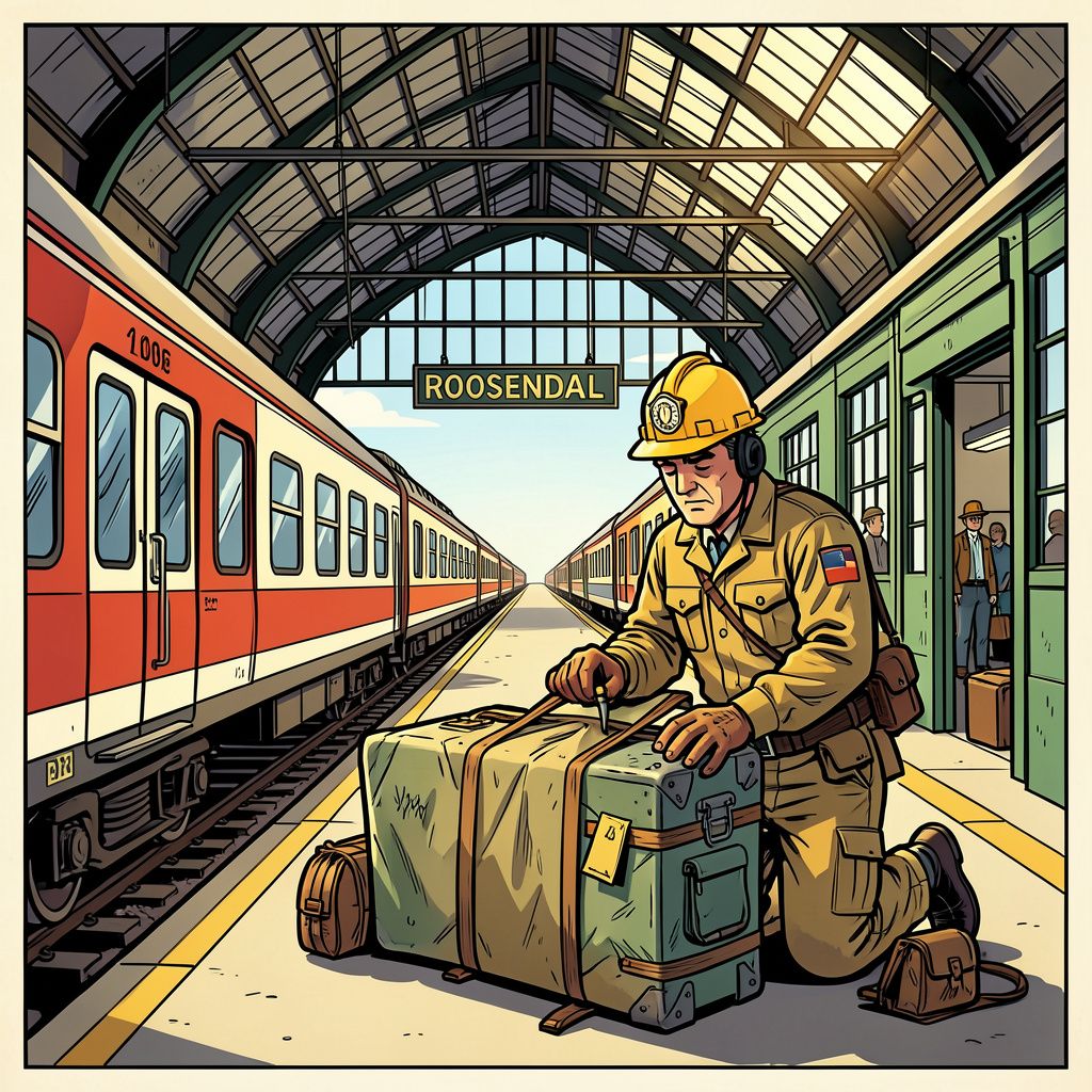Explosievenexpert haalt mysterieus pakket uit trein op station Roosendaal