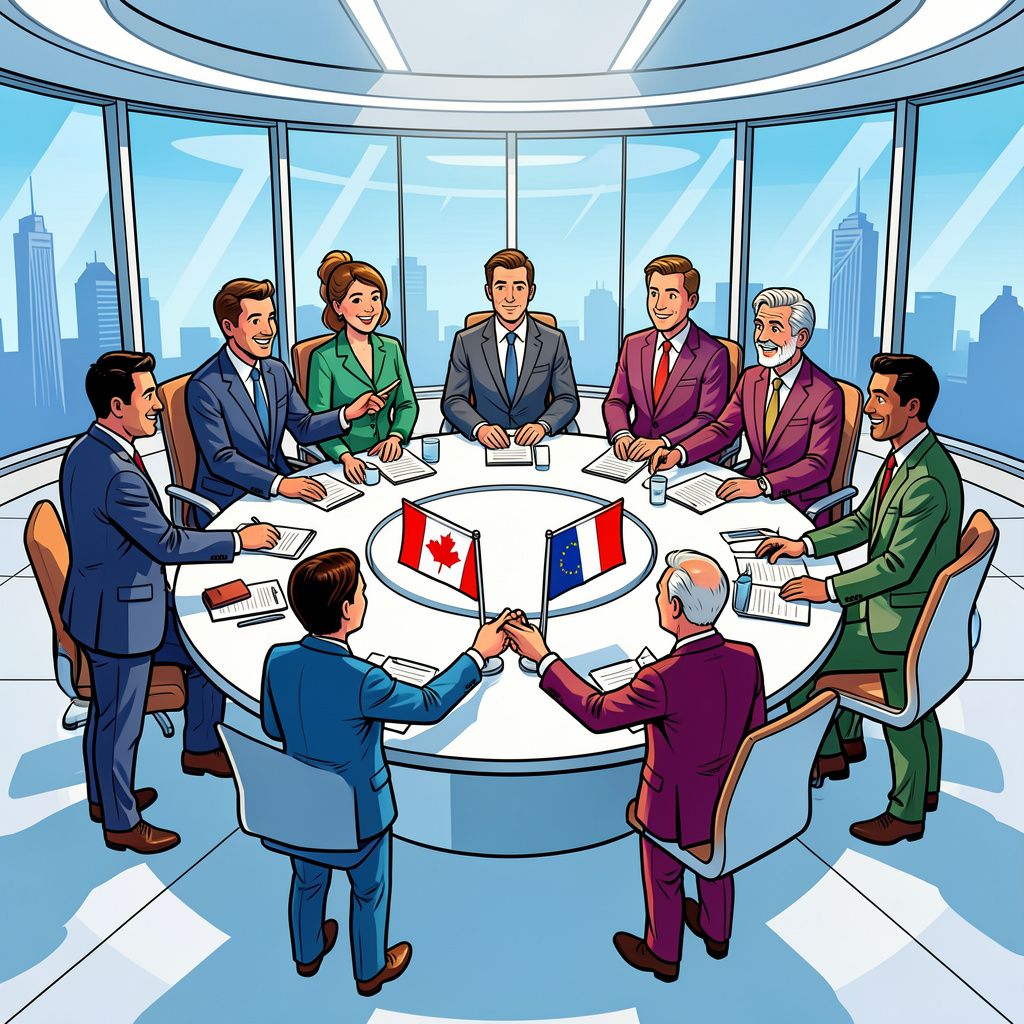 Canada en acht Europese partners richten op dertig november een nieuwe defensiebank op.
