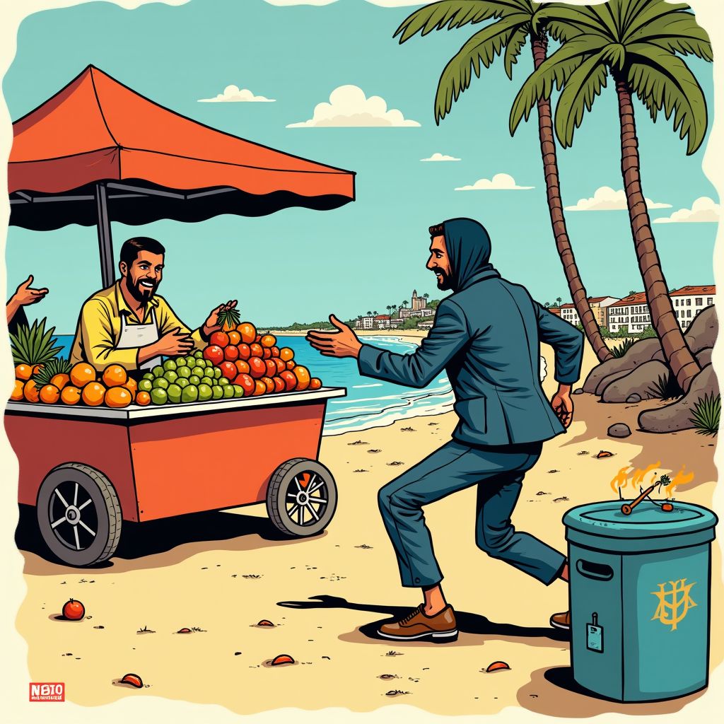 Fruitverkoper Ahmed al Ahmed stopt terreuraanslag met blote handen en redt tientallen levens