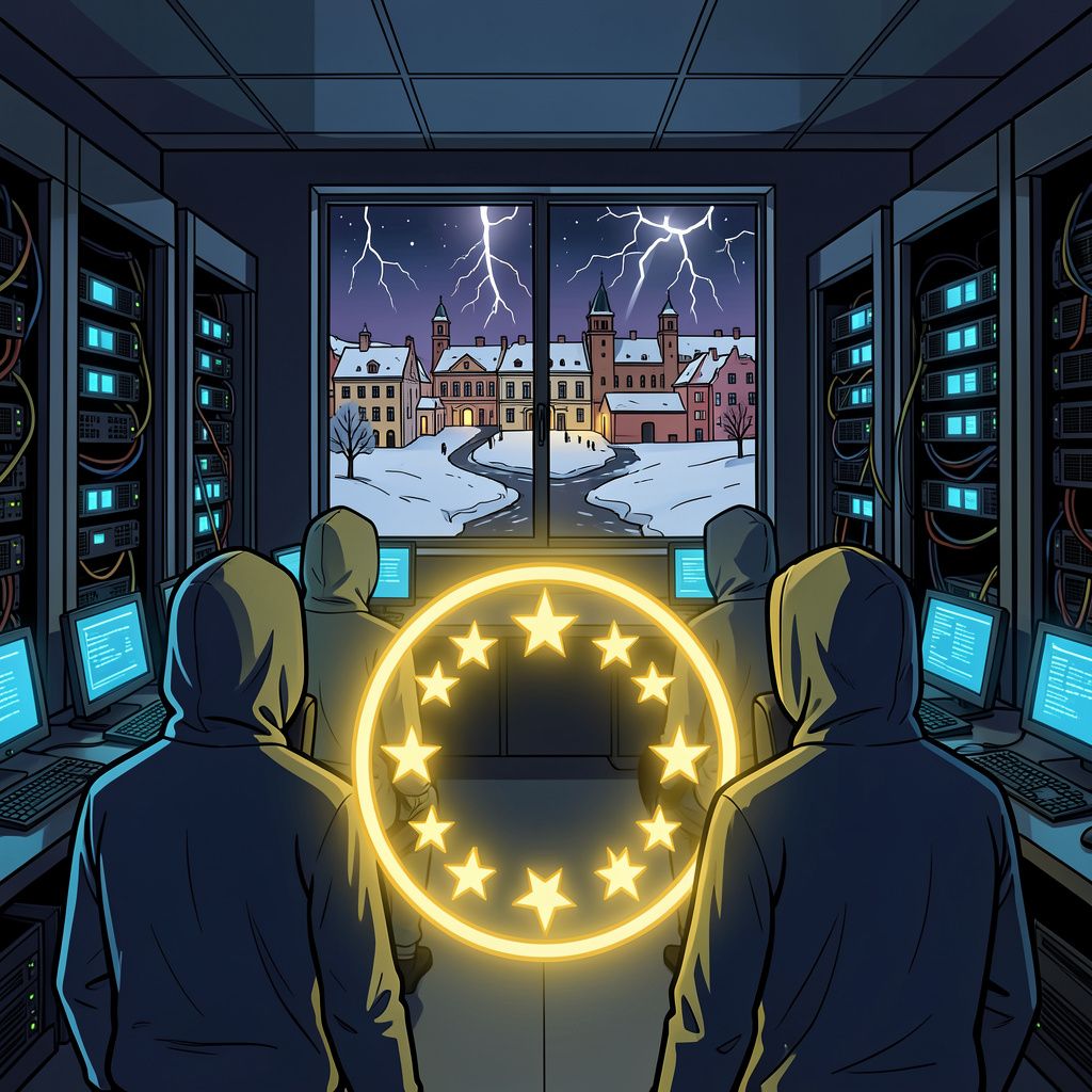 Europa pakt Russische hackers aan die de stroom van een half miljoen mensen wilden afsluiten.