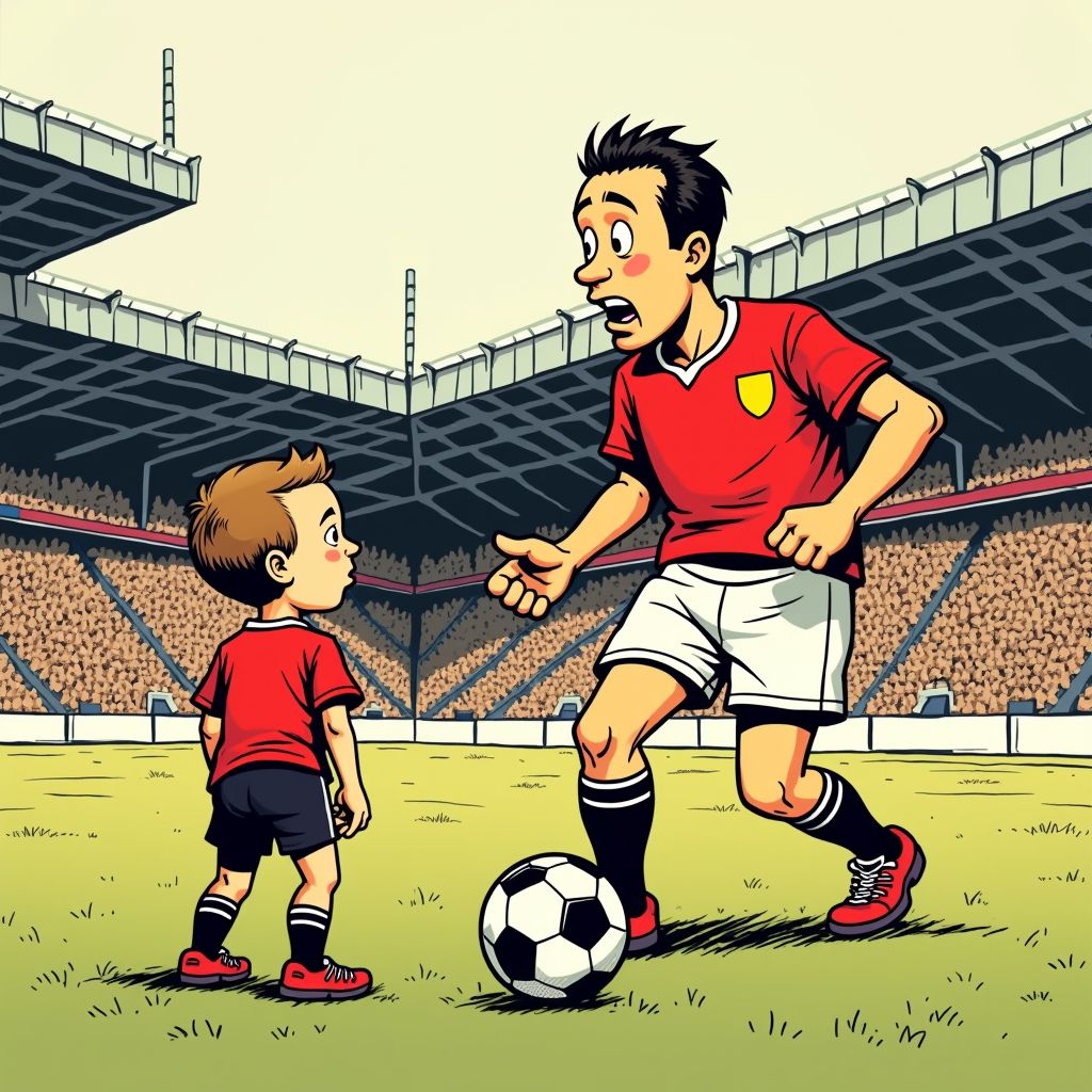 Een 7-jarige Antwerp-fan zet Vincent Janssen op zijn nummer na teleurstellende nederlaag