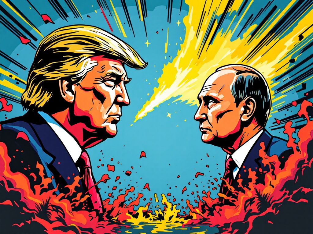 Trump noemt Poetin 'volkomen gestoord' na Russische aanval
