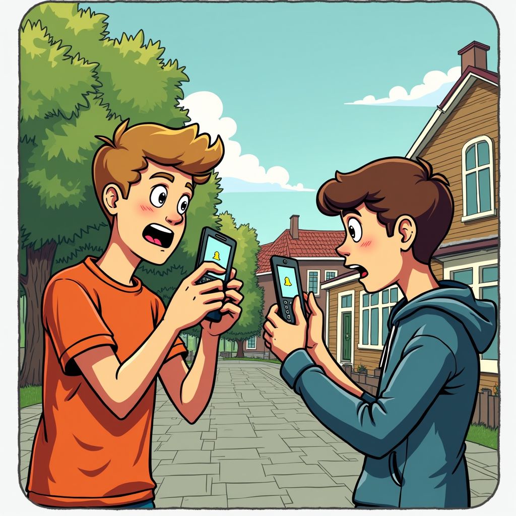 Vijf tieners filmen hun eigen misdaden en delen ze op snapchat