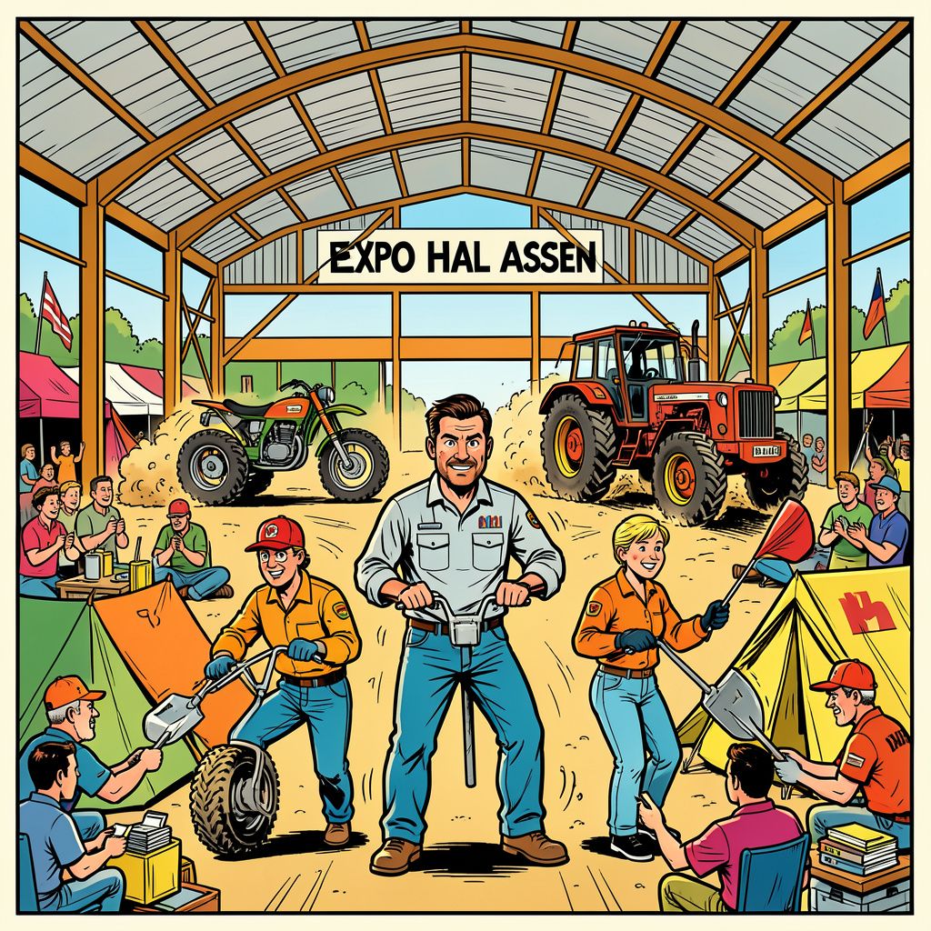 Drie ondernemers blazen de doodgewaande Expo Hal Assen nieuw leven in