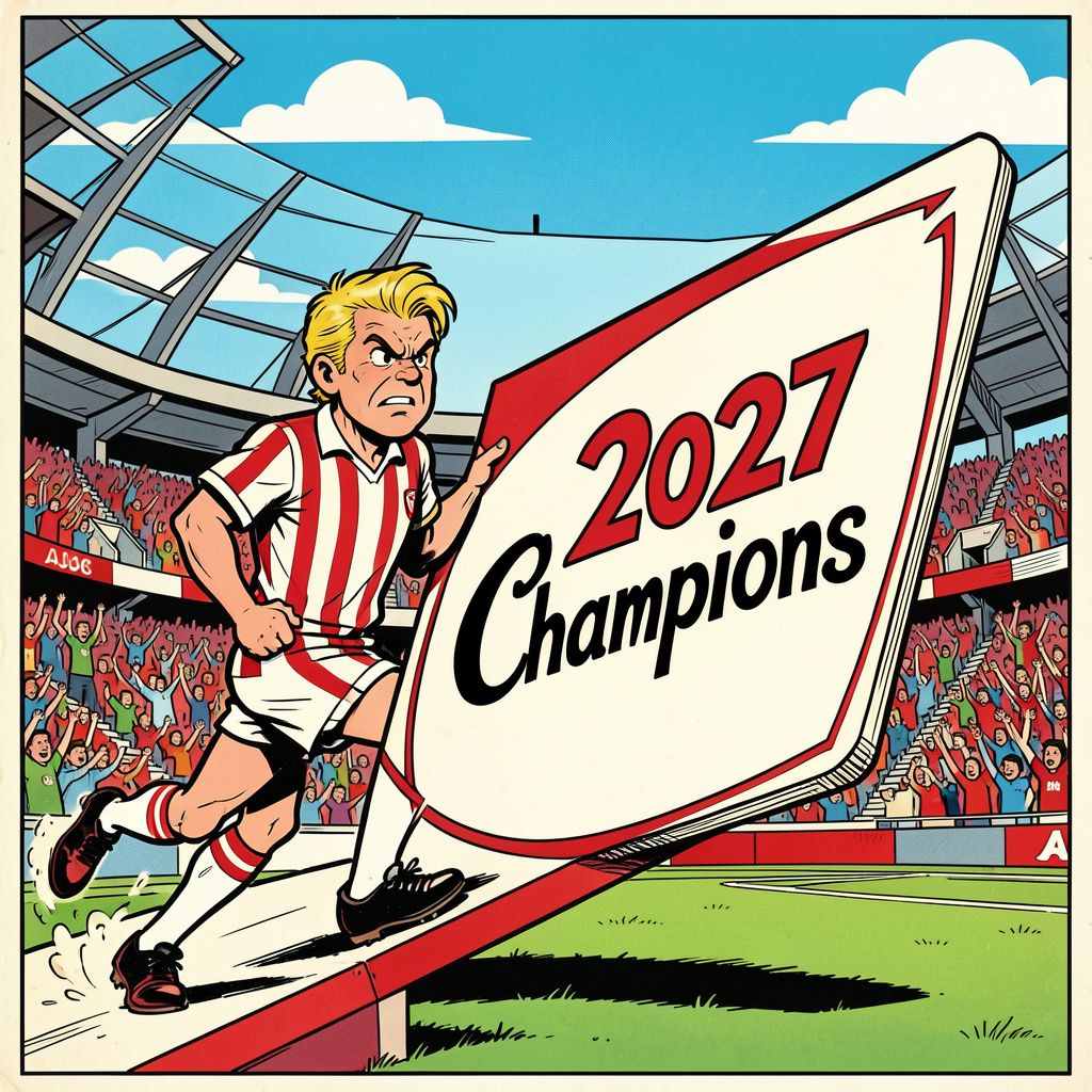Ajax technisch directeur gokt alles op één kaart: kampioen in 2027 of carrière kapot