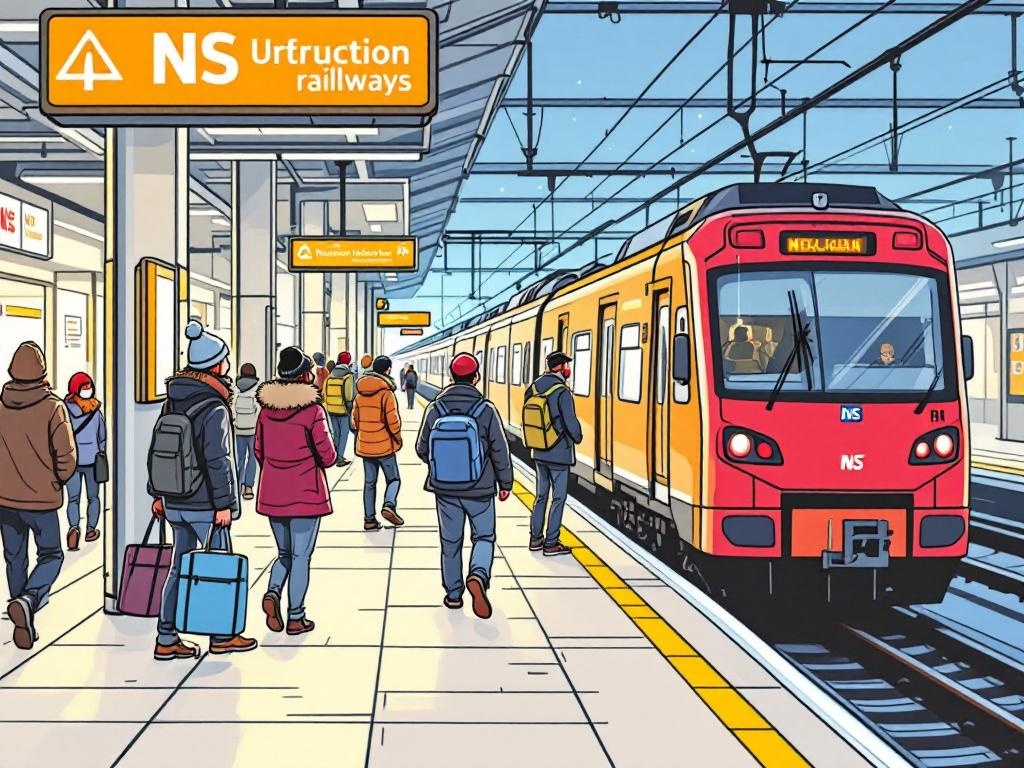 Digitale noodtoestand bij NS: Reizigers in de kou