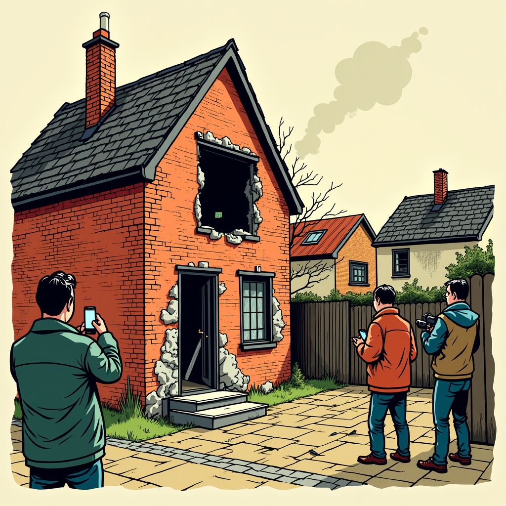 Buurtbewoners filmden explosie die IJburg-woning zwaar beschadigde