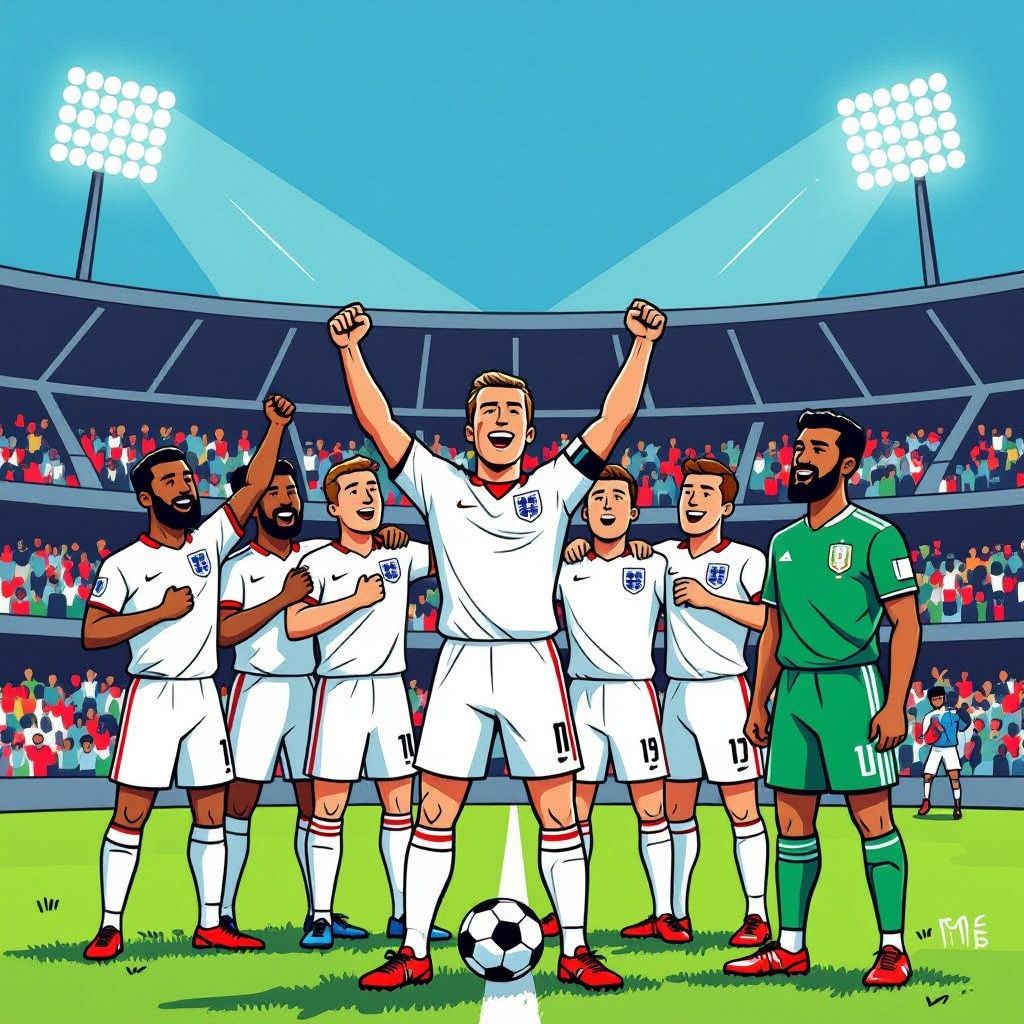 Tien Engelsen overleven een zinderend voetbalgevecht en kegelen gastland Mexico uit het WK.