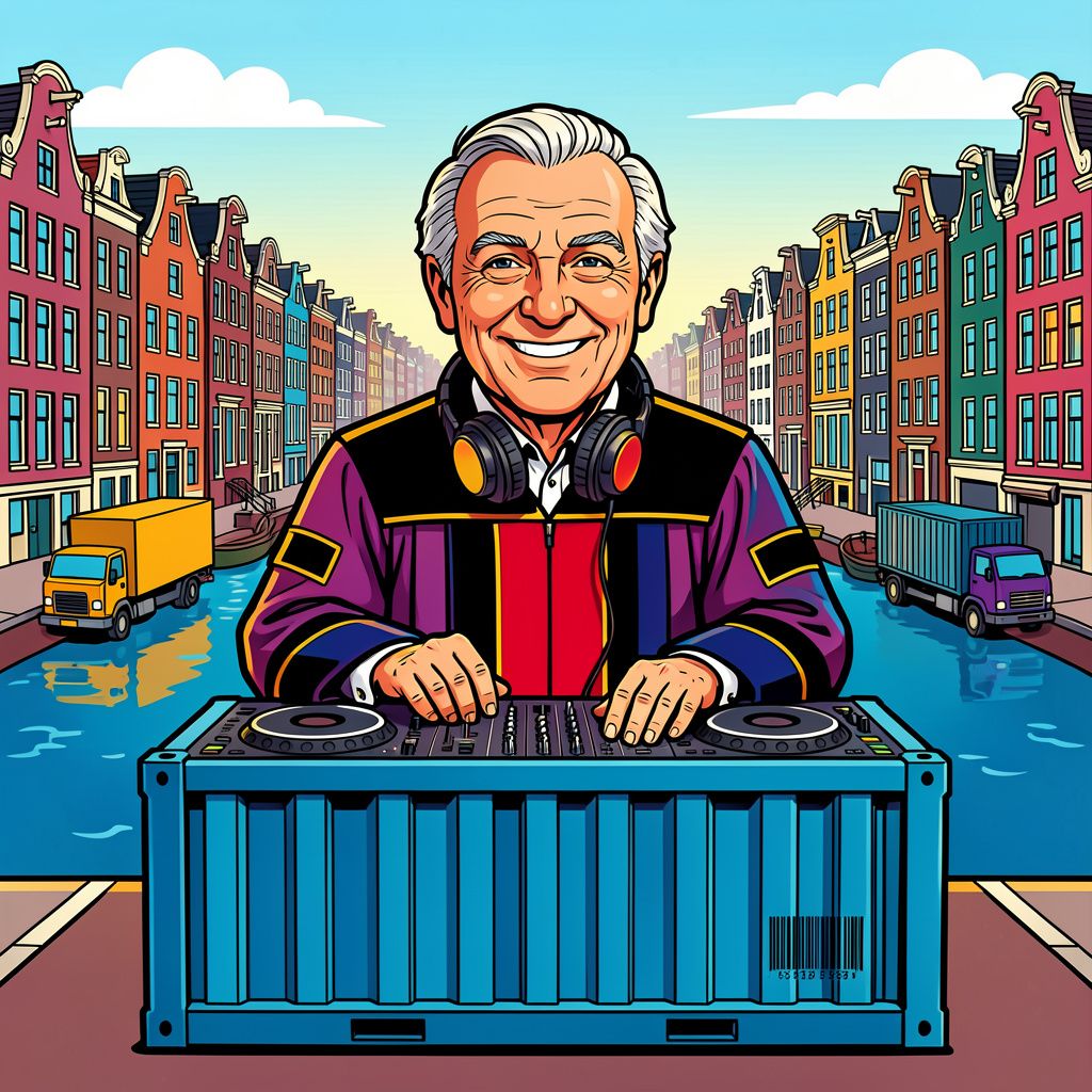 Logistiek hoogleraar én house-dj Walther Ploos van Amstel is op 64-jarige leeftijd overleden.