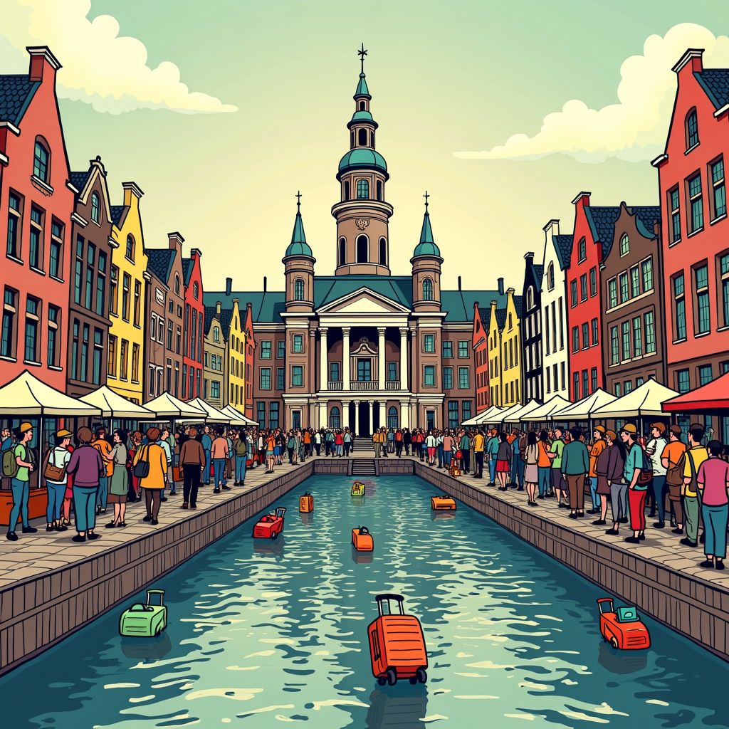 Amsterdam worstelt nog steeds met toerisme terwijl andere steden naar dezelfde problemen toegroeien