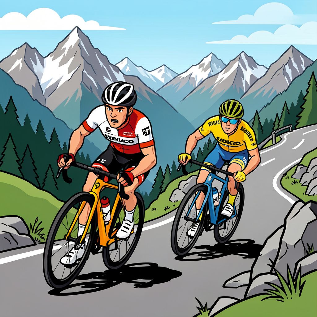 Remco Evenepoel stunt in de Alpen en pakt zijn allereerste loodzware bergzege in de Tour.